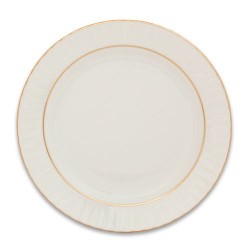  - Sublimasyon Porselen Tabak Altın Şerit 20cm