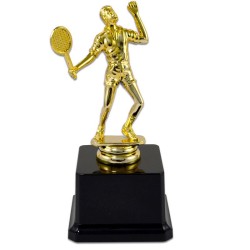 Tenis Figürlü Ödül Kupası - 1