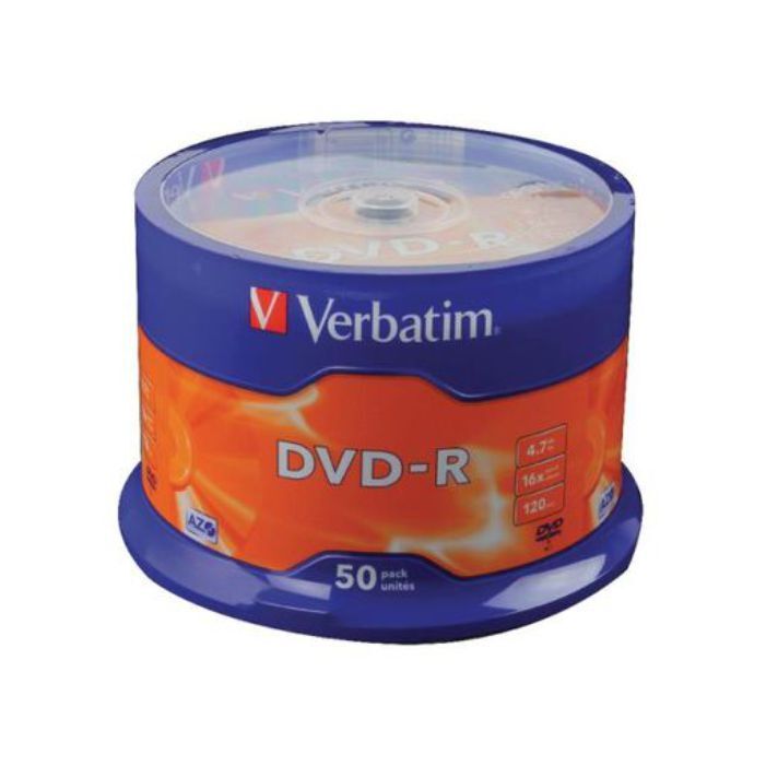 Verbatim DVD-R 4,7GB 50lik Paket - 1