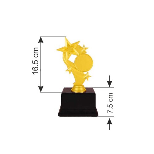 Yıldız Figürlü Ödül Kupası - (1)