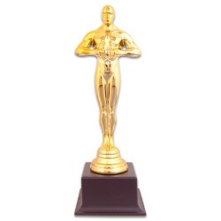 Yılın Oskarı Bay Plastik Ayaklı Altın Sarı - 