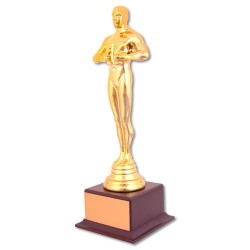 Yılın Oskarı Bay Plastik Ayaklı Altın Sarı - (1)