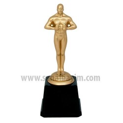 Yılın Oskarı Bay Plastik Ayaklı Mat Altın Mini - 1